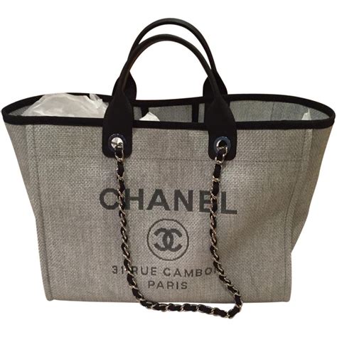 sac chanel en toile pas cher|sac chanel occasion.